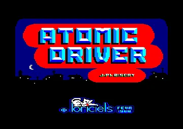 Atomic Driver (F) (1988) screen shot title